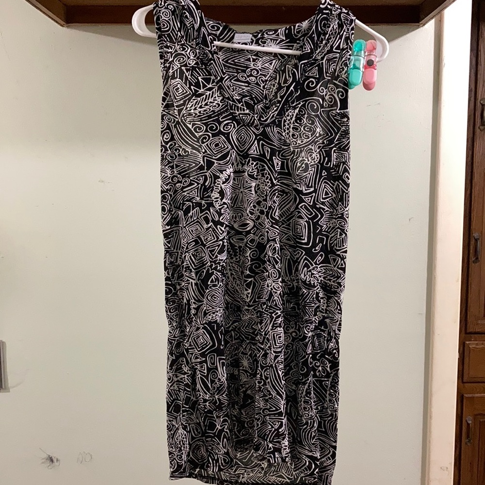 Dream beach coverup with hood